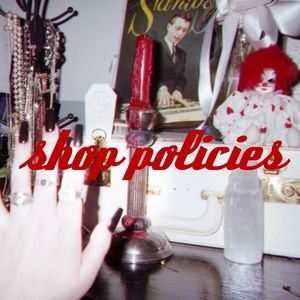 SHOP POLICIES